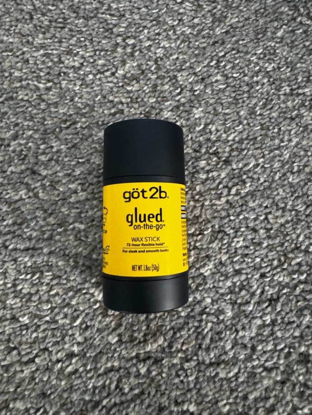 göt2b Glued On-The-Go Wax Stick — Black & Yellow